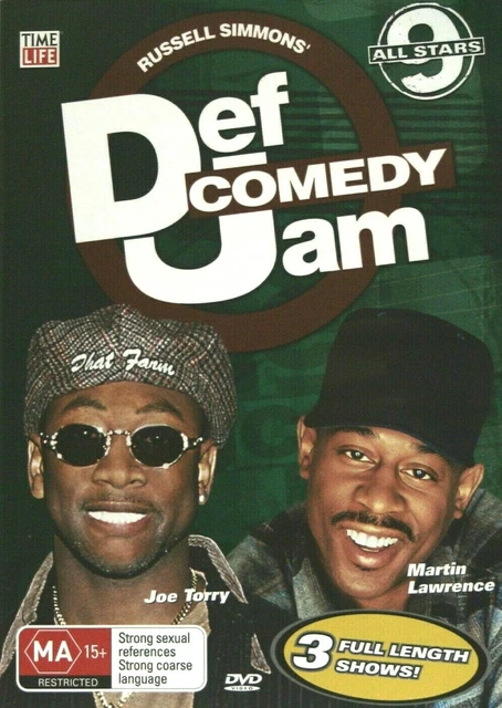 Def Comedy Jam All Stars : Vol 9  : NEW DVD : Region 4 :