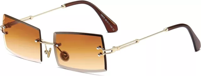 SHEEN Rechteck Ultra-Small Frame Sonnenbrillen für Frauen Retro Square Kla