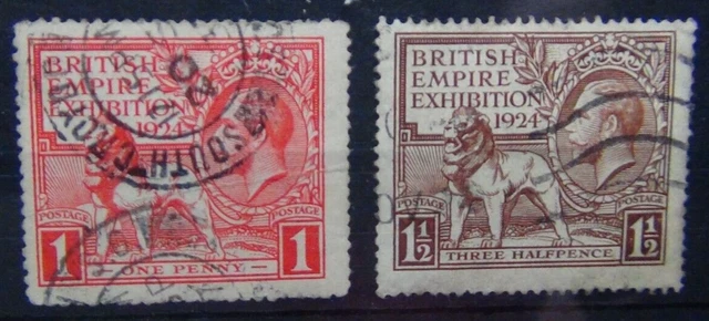 Great Britain 1924 Wembley Set Used