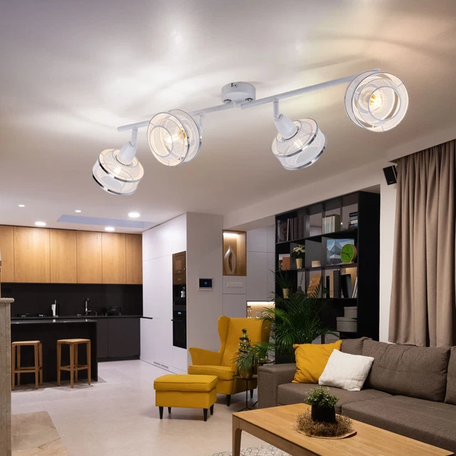 PLAFONNIER RETRO LUSTRE 2 branches Lampe à suspension Lampe de couloir Luminaire EUR 59,99 - FR