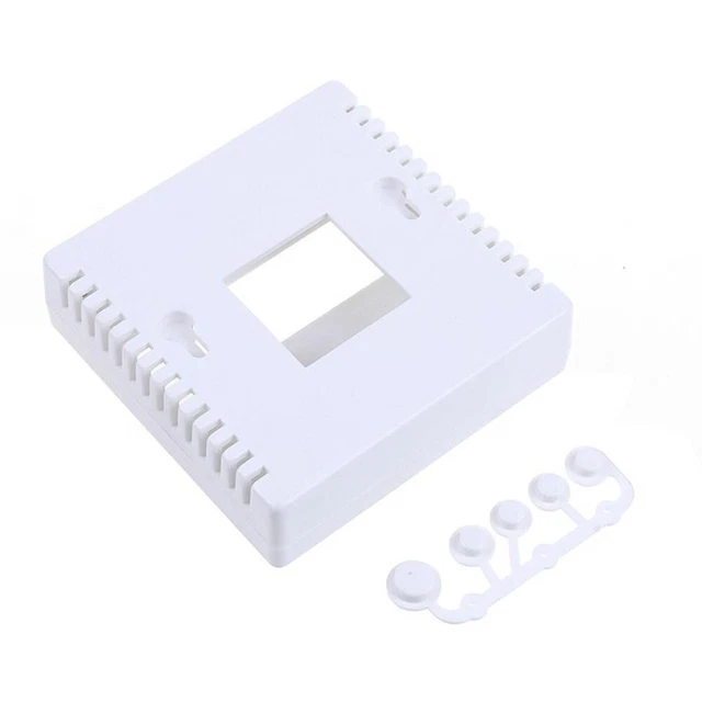 86 Buttons Plastic Project Box Enclosure Case For 1602 LCD Display Meter Tester