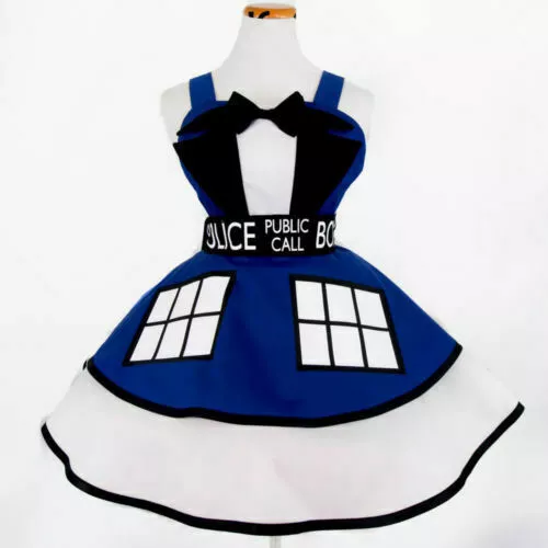 Doctor Who Dress TARDIS Suit Cosplay Pinafore Party Lolita costume