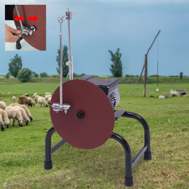 110v Electric Sheep Clipper Blade Sharpener Goat Shears Blade Grinding Machine