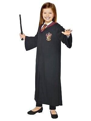 Child Girls Kids Book Week Hermione Granger Wizard Robe Fancy Dress Costume Kit