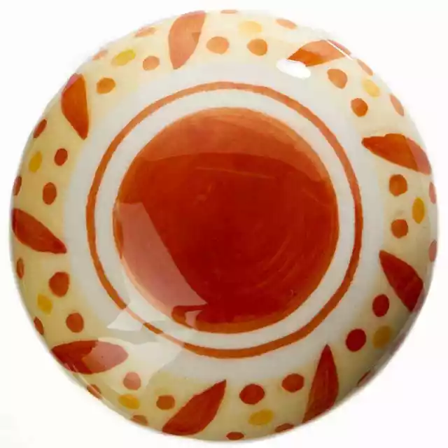 Package of 6 Hand Painted Tuscany Collection Chianti Ceramic Knobs
