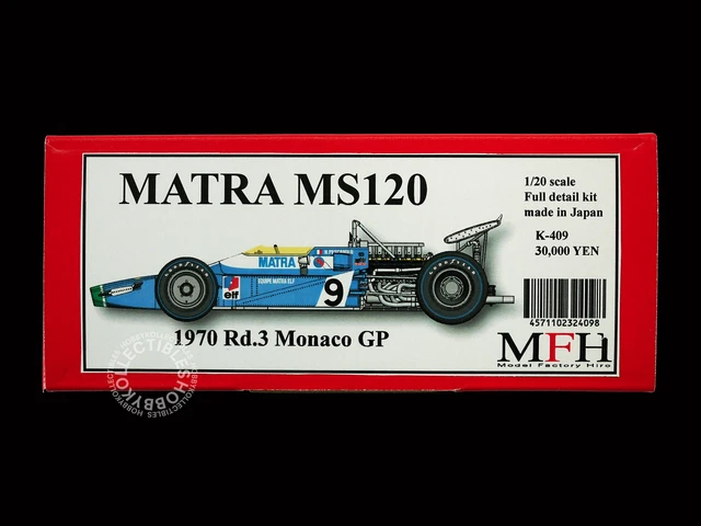 モデルファクトリーヒロ 1/20 マトラMS11 1968年 オランダGP 1/20scale