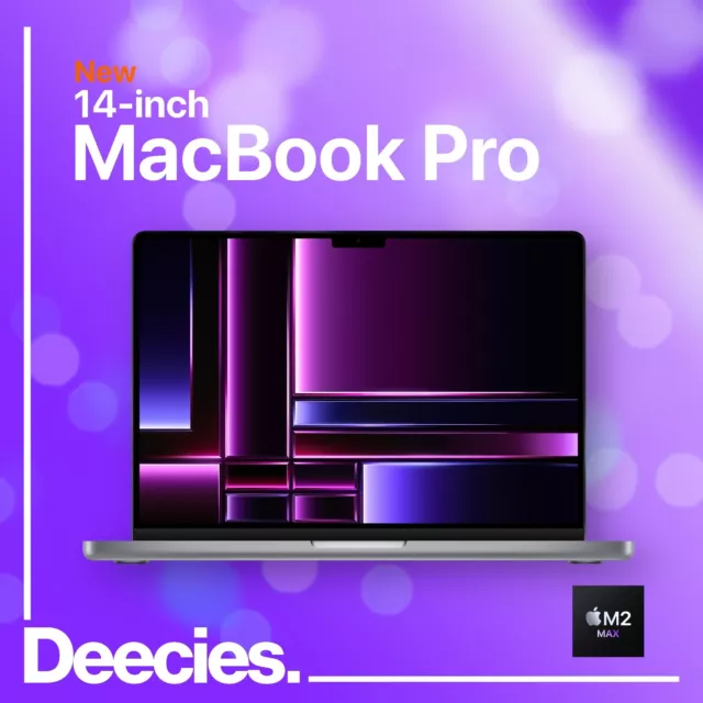 14-inch Apple MacBook Pro M2 MAX 12-core CPU 38-core GPU 32gb RAM 1TB SSD NEW "