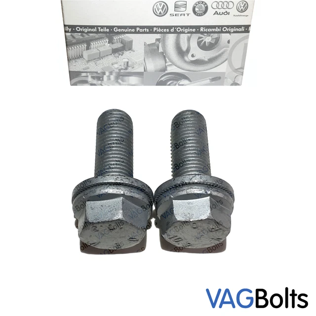 GENUINE VW AUDI Rear Brake Caliper Carrier Bolt X2 M12x38 N91041702 £9.