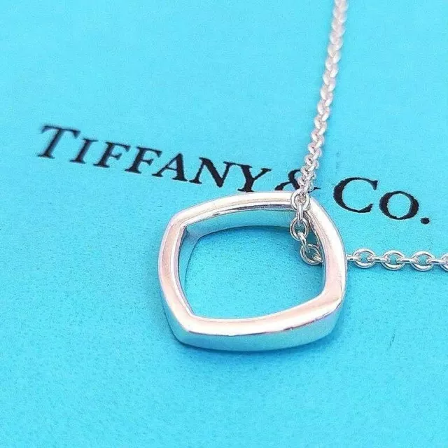 Tiffany & Co. Frank Gehry schmale Halskette silber 925
