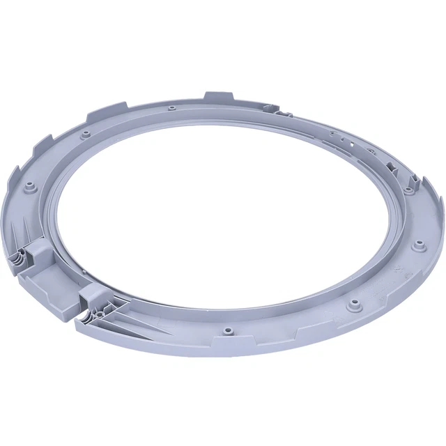 Anneau De Porte Intérieur Compatible Bosch 20001372 - Pour Machine à Laver Chargement Frontal, Plastique Gris