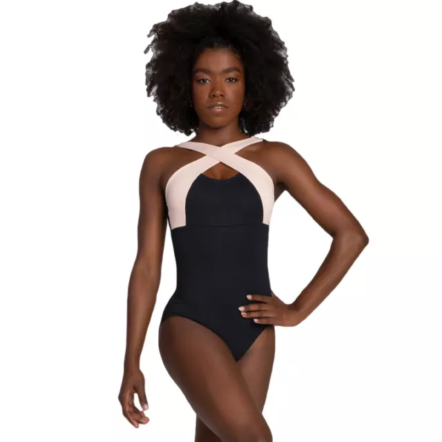 SoDanca - Neckholder Bi-Color Ballett Trikot Body - MASSIMA