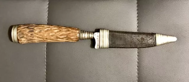 Couteau de chasse traditionnel Collection SOLINGEN Allemagne Bavière