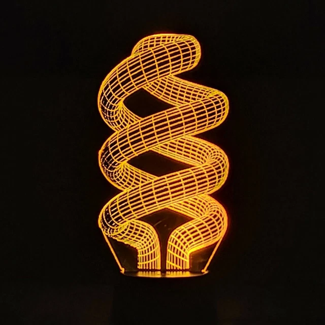 LAMPE LED RGB multicolore Ampoule basse consommation effet 3D EUR 24,90