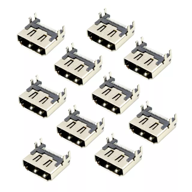 10 pcs HDMI Port Socket Connector Replacement Part for Sony Playstation 4 PS4