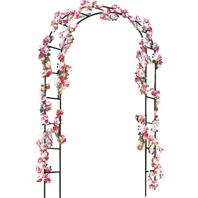 Rosenbogen METALL Breit Rankhilfe Kletterhilfe Gartenbogen Pergola Spalier Neu