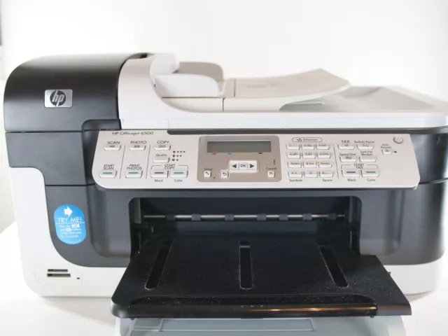 HP Officejet 6500 E709n Wireless All-In-One Inkjet Printer "NEW INK INSTALLED"