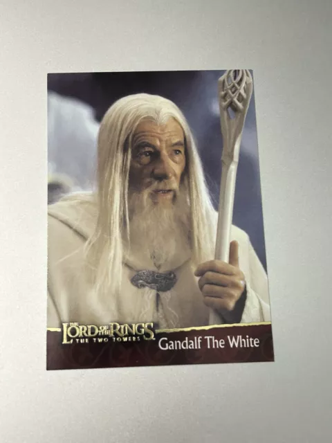 2002 Topps The Lord of Rings Two Towers #2 GANDALF THE WHITE