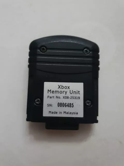 Original Microsoft Xbox Memory card Unit  X08-25319 Official Original XBOX