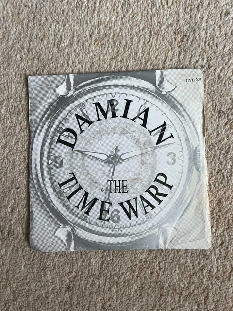 DAMIAN - THE Time Warp - 7" Vinyl W/ Orig Outer Sleeve £5.92 - PicClick UK
