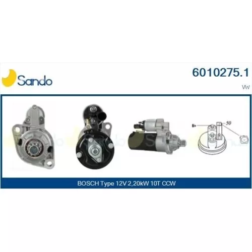 Starter Sando 6010275.1 für Vag