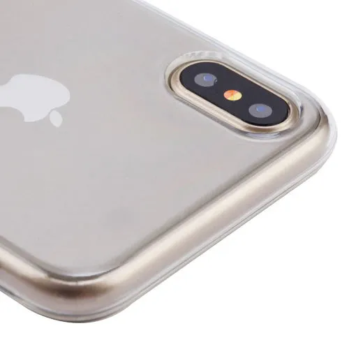 iPhone XS Max (6.5") - Transparent Clear TPU Rubber Silicone Slim Fit Case Cover