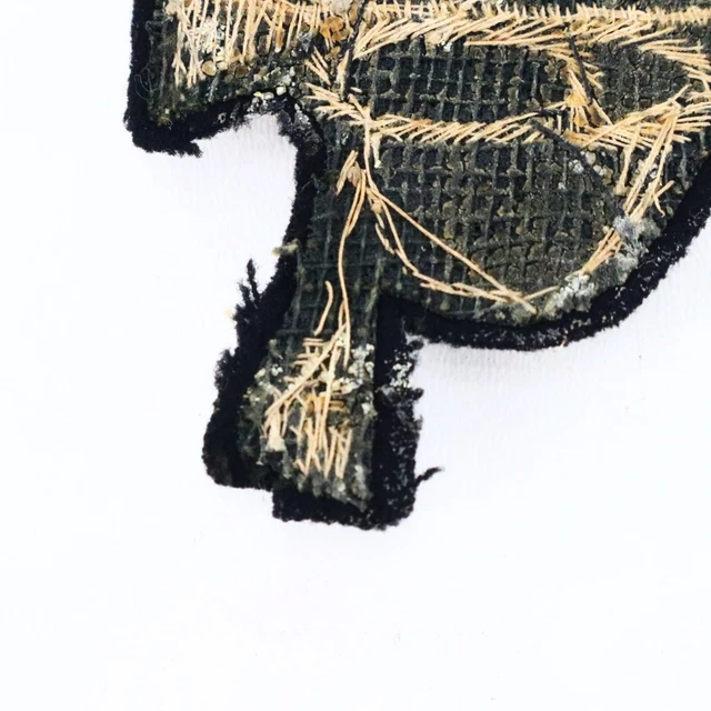 Pre WWII US Naval Academy Bullion Bugle Patch 8