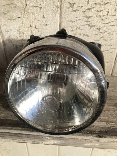 TRIUMPH BSA GENUINE Lucas 7 H4 Wipac Headlight With Ammeter 12V