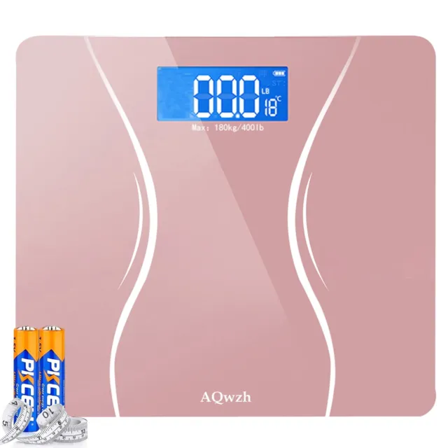 Restored Adamson A23 Analog Bathroom Scale for Body Weight - Up to 350 LB,  Anti-Skid Rubber Surface, Extra Large Numbers - High Precision