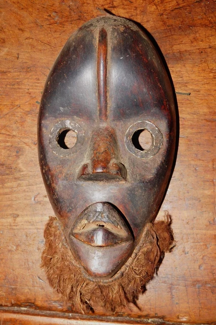 African Wood Dan Tribe Mask