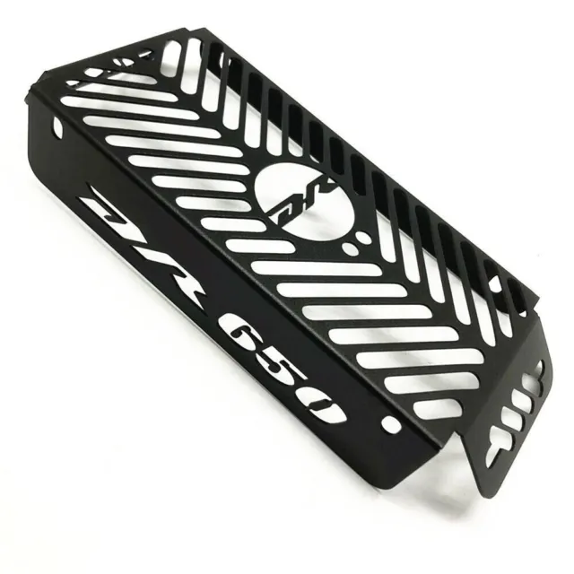 Black Radiator Grille Guard Cover Protector For SUZUKI DR 650 /S/SE 1996-2024