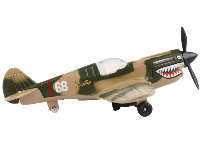 Curtiss P-40 Warhawk Fighter Aircraft Camouflage "Flying Tigers-First American V