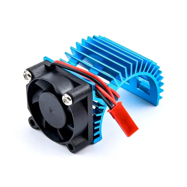 380/540 Motor Stock Proof Cover Heat Sink w/ Cooling Fan for 1/8 1/10 RC Car