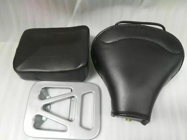 Fits Front Rear Seat Assem Vespa Vba Vbb Gl Vna Vnb 125 150 Sprint Super Black