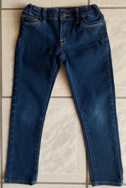 Lucky Brand Girls Zoe Jeggings Blue Stretch Pockets Cotton Blend Denim 5