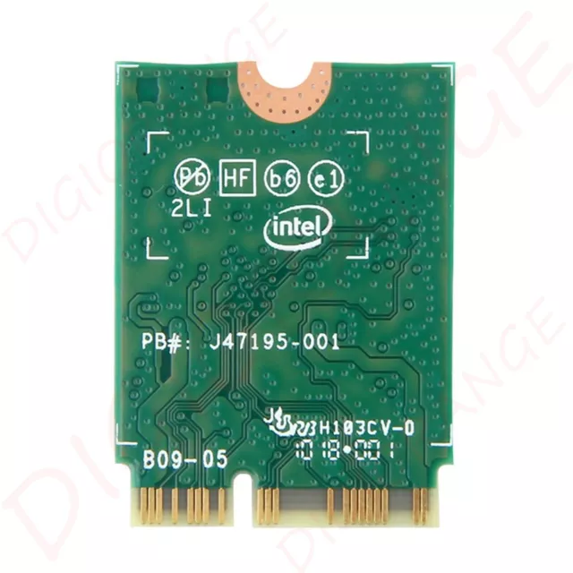 Dual Band Wireless 9560AC Intel 9560NGWR 1.73G Bluetooh 5.0 WiFi Wireless Card 3