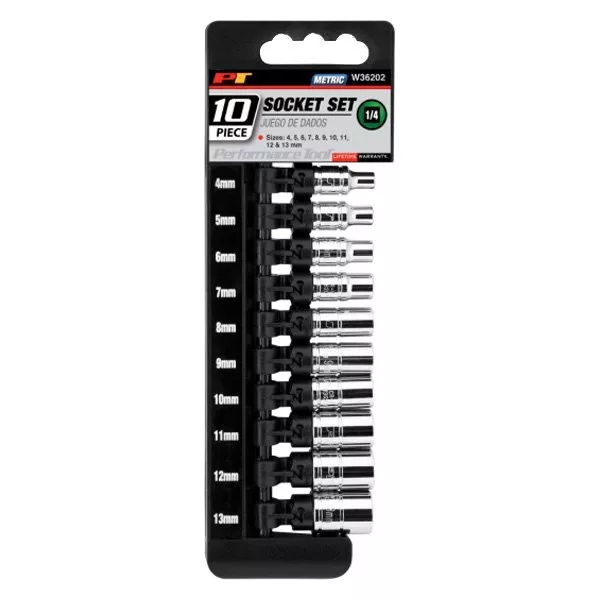 PERFORMANCE TOOL Sweed set Met.A Pr.1 4p.10 pcs W36202