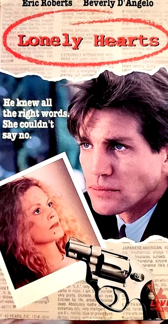LONELY HEARTS 1991 VHS CON ARTISST PREYS ON LONELY WOMEN BEVERLY D 