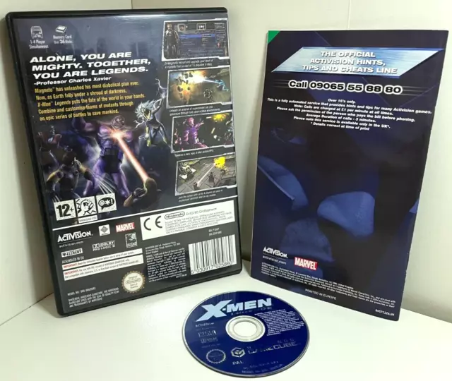 *FAST NEUWERTIG* (Gamecube) X-Men Legends - Versand am selben Tag - UK PAL 2