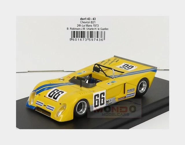 Modèle Miniature 1:43 Chevron B21/23 #2 Dubos/Pagani Le Mans 1973 - Limited 150 Ex. - Neuf