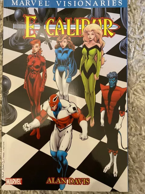 EXCALIBUR VISIONARIES : ALAN DAVIS Vol 1 Graphic Novel TP TPB GN Marvel