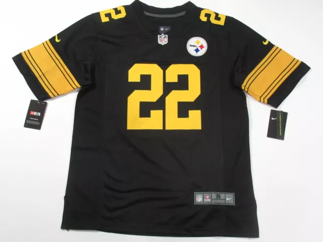 Steelers Hanging with The Team Najee Harris #22 Men's Nike Replica Home Jersey - XXL