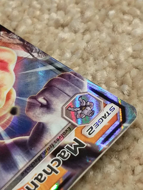 Pokémonkarte Machamp GX - 64/147 brennende Schatten halbe Kunst ultra selten guter Zustand 3