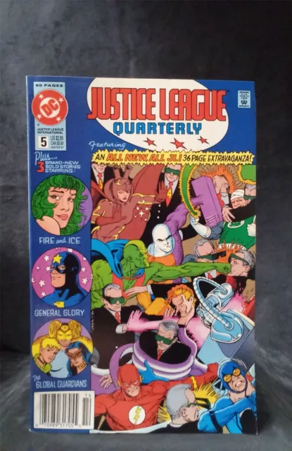 Justice League Quarterly #5 1991 Marvel Comics Comic Book