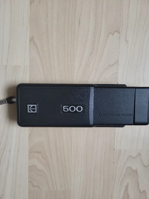 Kodak Ektralite 500 Electronic FLASH Pocketkamera schwarz