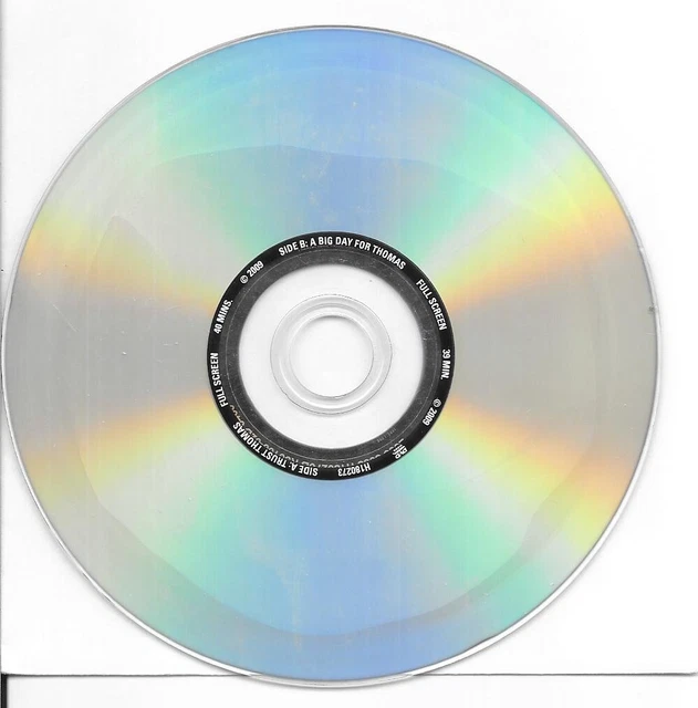 Thomas Friends A Big Day For Thomas Dvd 2009 Disc Only Free Shipping