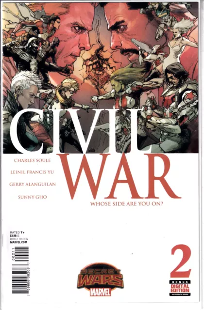 Civil War #2 Secret Wars Marvel Comics