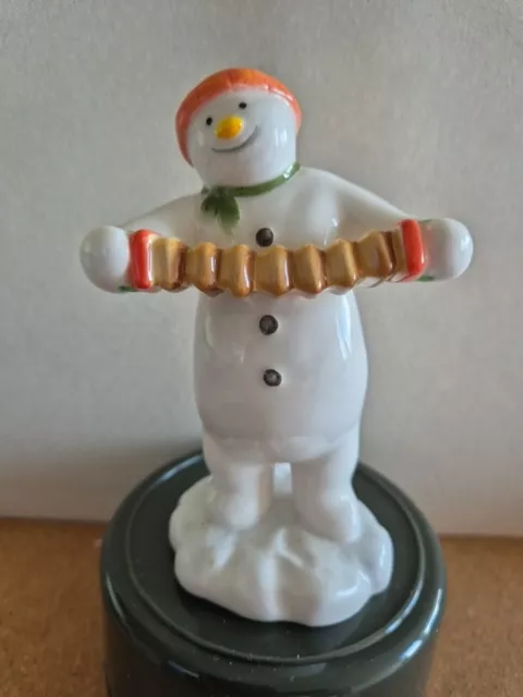 Very Rare~ Beswick ~The Snowman Playing The Accordian~ 2013~ New In Box.