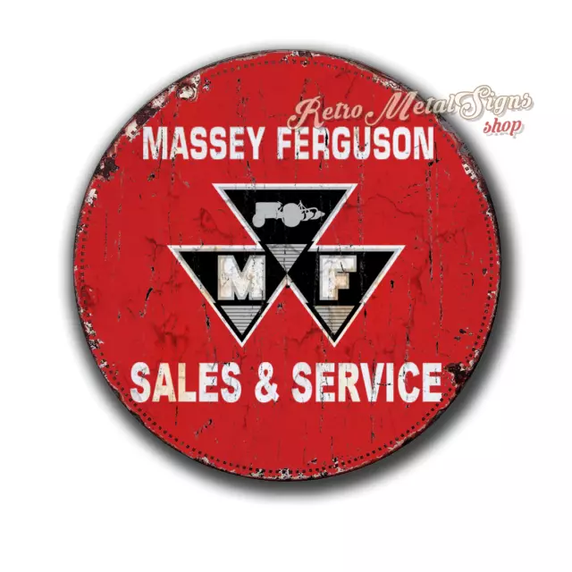 Massey Ferguson   Blechschild  Garage Werkstatt Man Cave  Vintage Nostalgie