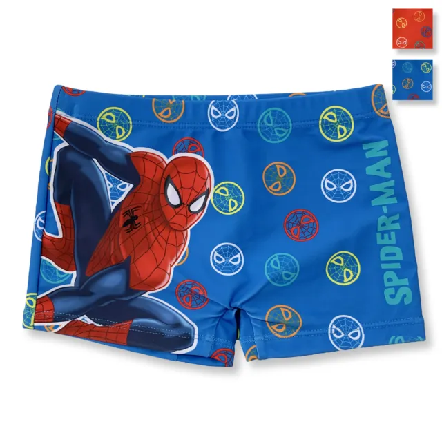 Costume da bagno per bambino Marvel Spiderman pantaloncino boxer mare bimbo 6140