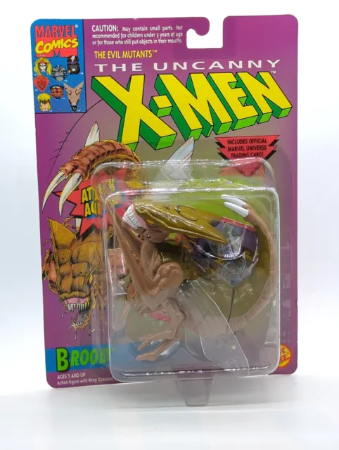 New Toy Biz Marvel Comics Evil Mutants The Uncanny X-Men BROOD Action Figure NIP